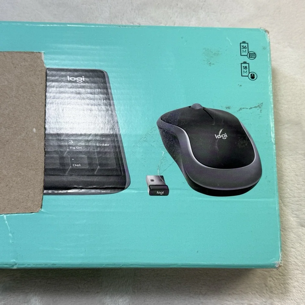 Logitech MK270 Wireless Keyboard Mouse Combo Sealed New OEM Keyboard & Mouse